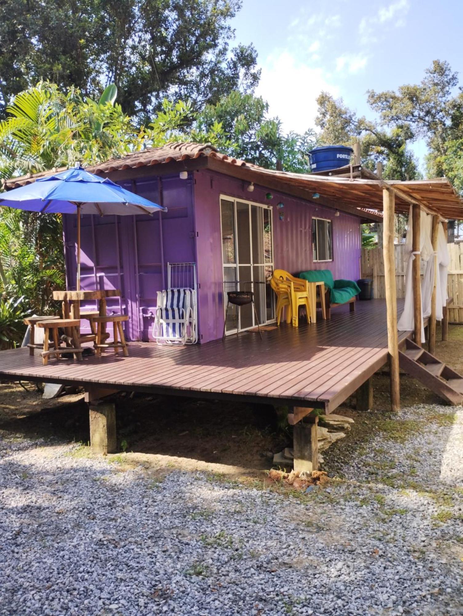 Kitnet Conteiner Climatizada Villa Ubatuba Exterior photo